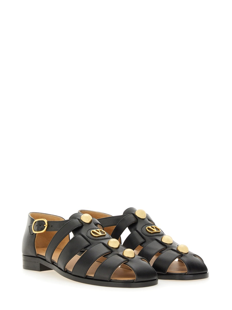 Valentino Garavani Women Sandal Fisherman "Vlogo Signature"
