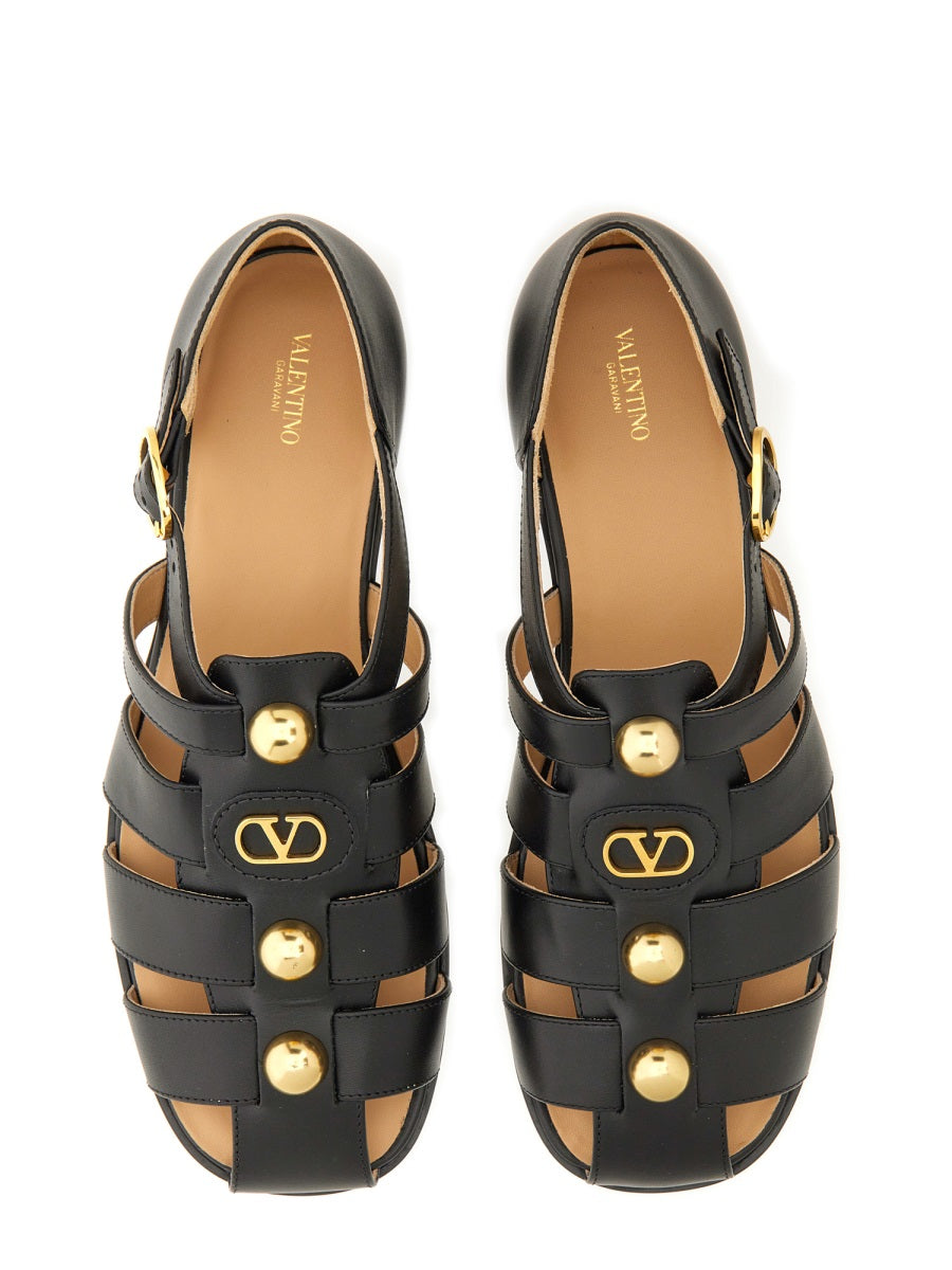 Valentino Garavani Women Sandal Fisherman "Vlogo Signature"