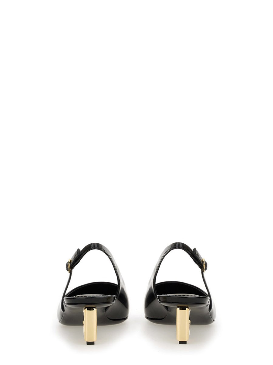 Dolce & Gabbana Women Patent Leather Slingback