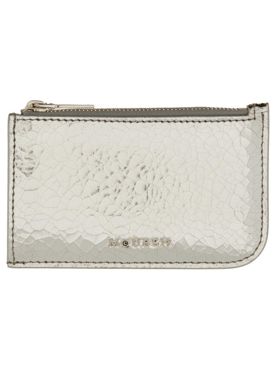 Alexander Mcqueen Women Card Holder With Logo