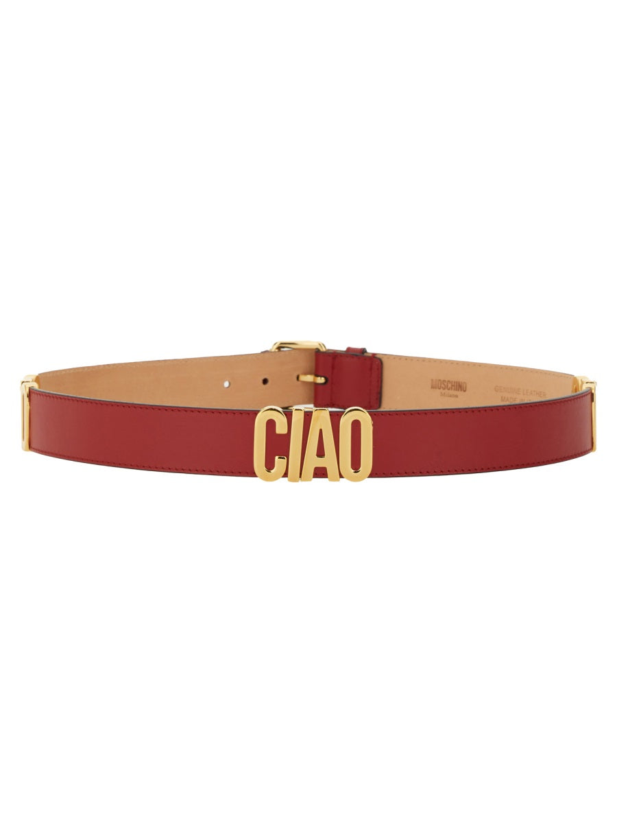Moschino Women "Hello" Belt