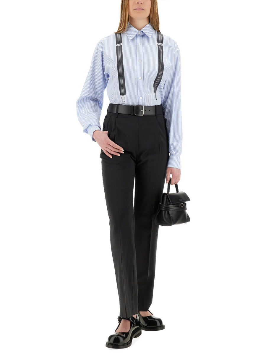 Moschino Women "Suspenders" Shirt
