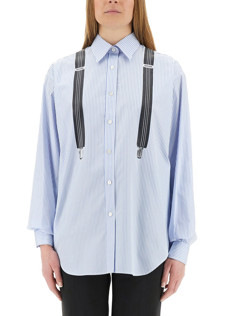 Moschino Women "Suspenders" Shirt