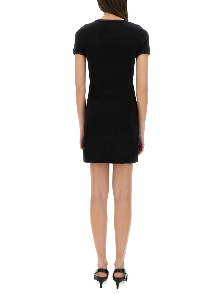 Courreges Women "Holistic Contrast" Mini Dress