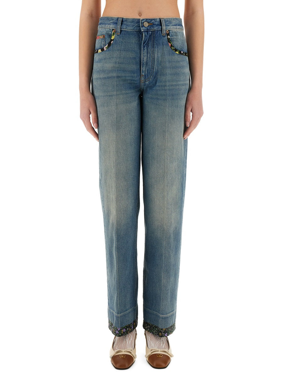 Valentino Women Denim Pants