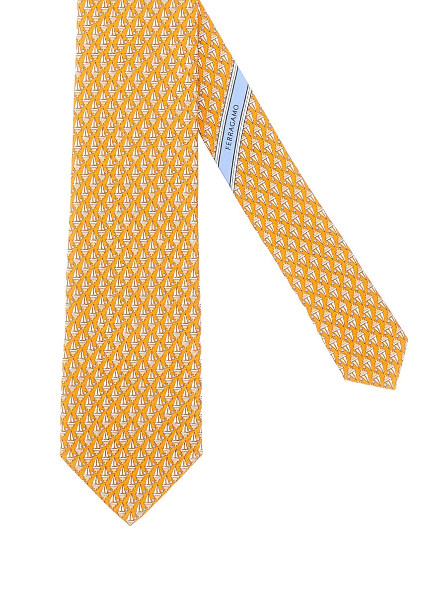 Ferragamo Men Silk Tie