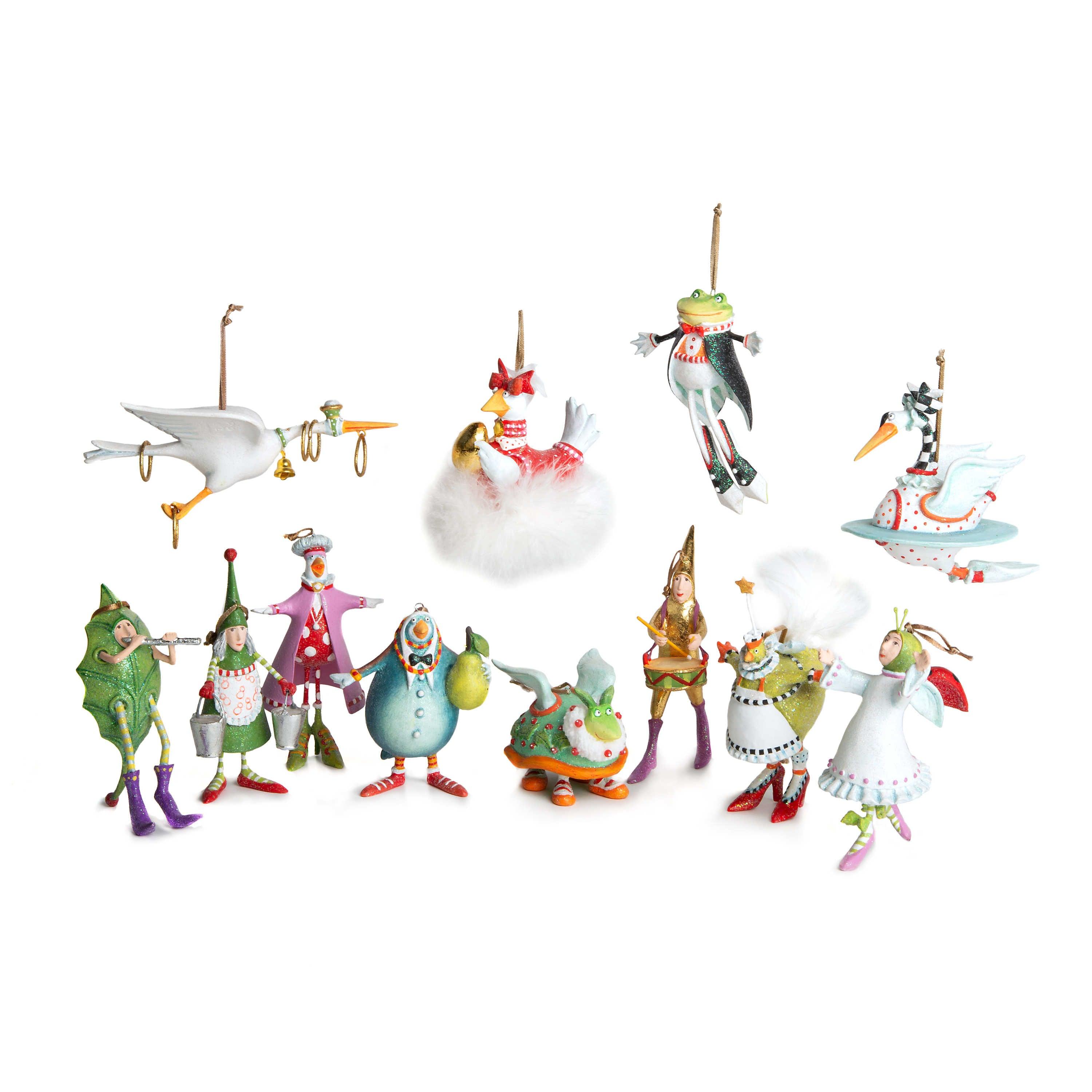 12 Days Mini Ornaments Set by Patience Brewster