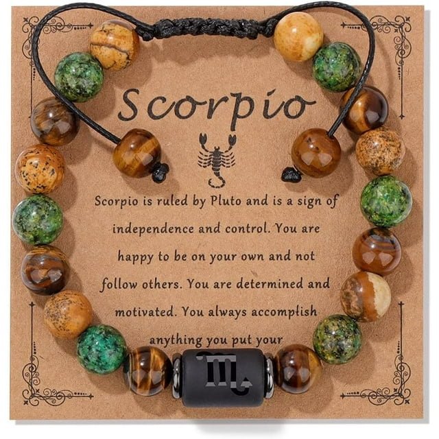 12 Zodiac Sign Constellation Braided Bracelet Virgo Leo Charm Bracelets For Women Men Tiger Eye Stone Bangles Friend Jewelry