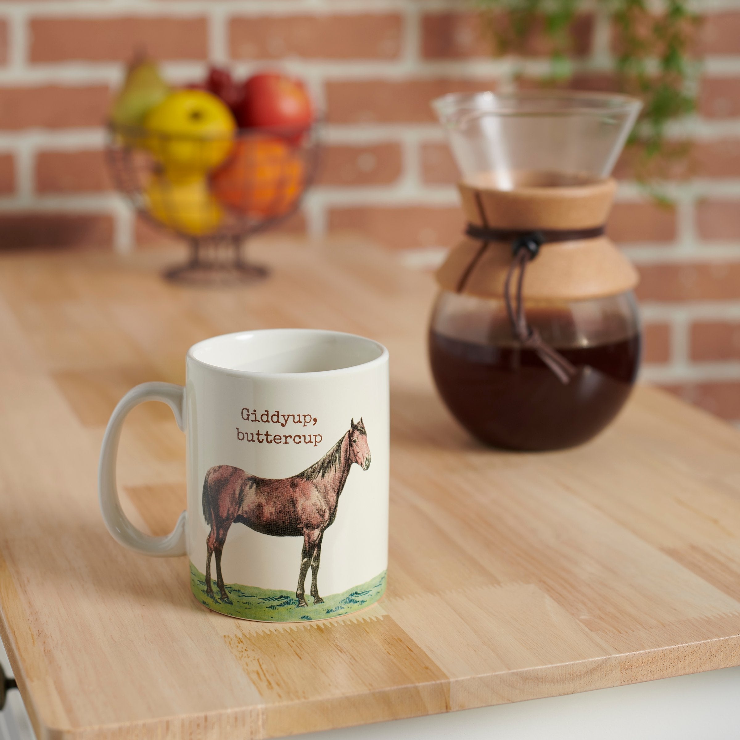 Giddyup Buttercup Horse Ceramic Mug | 20 oz
