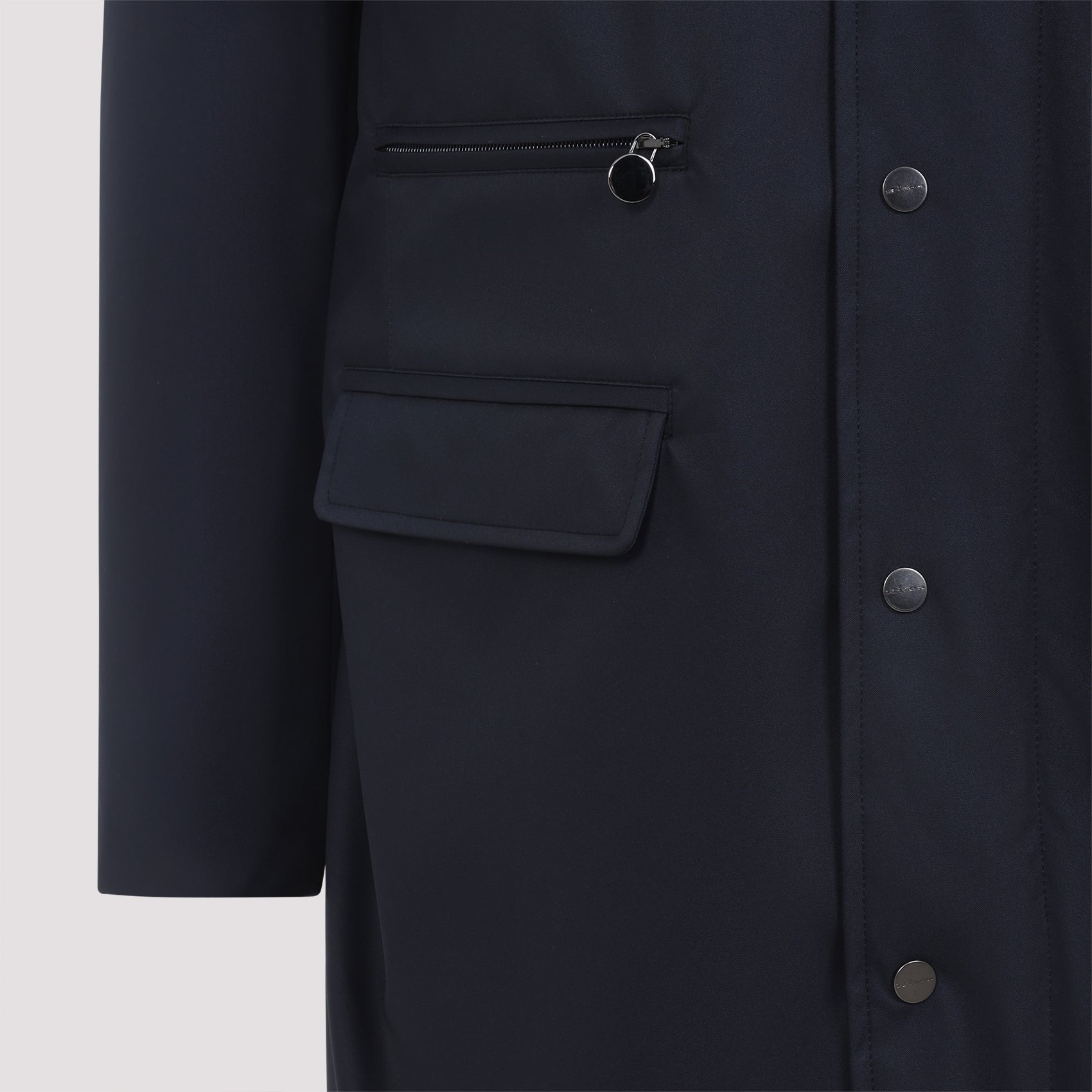 Kiton Polyester Coat Men