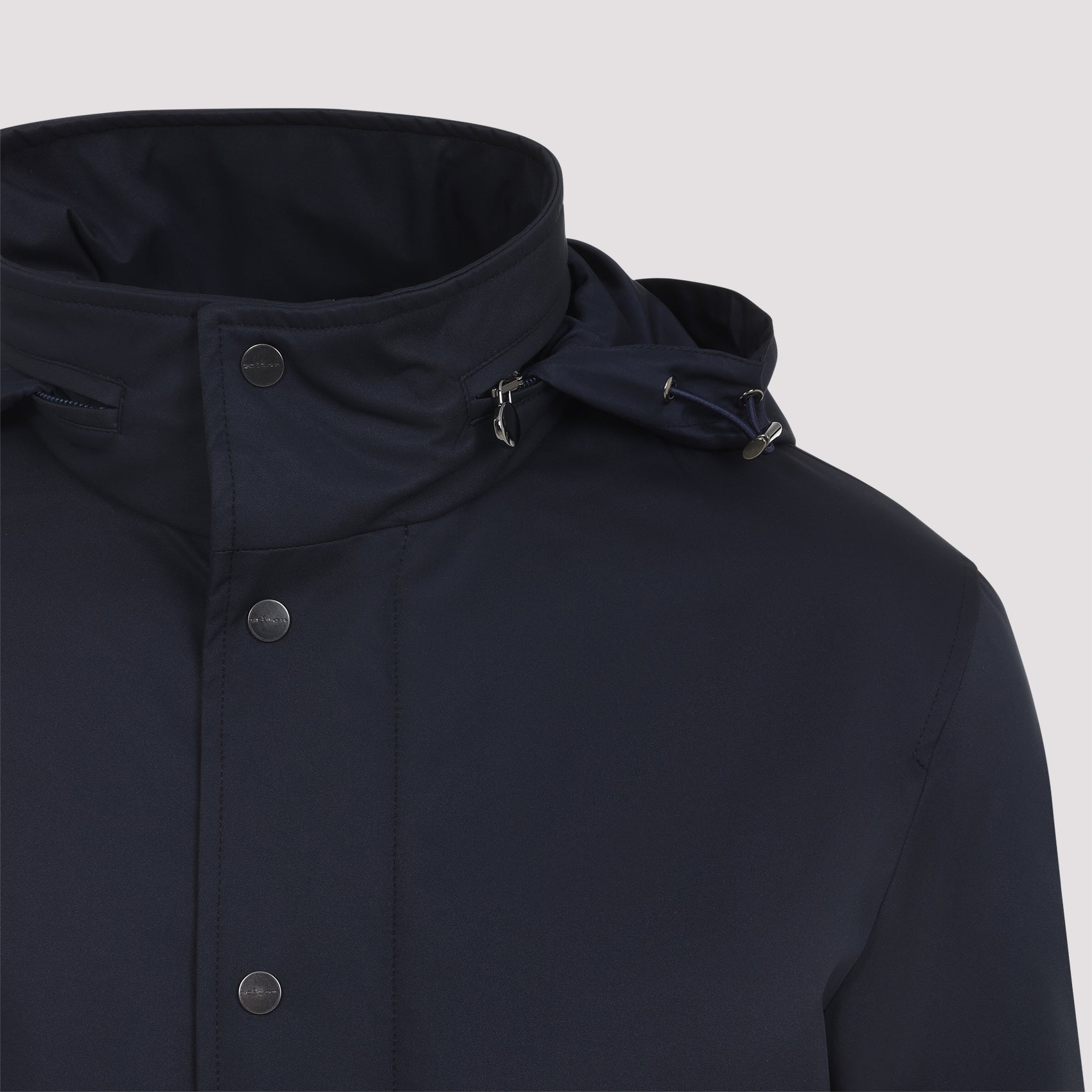 Kiton Polyester Coat Men