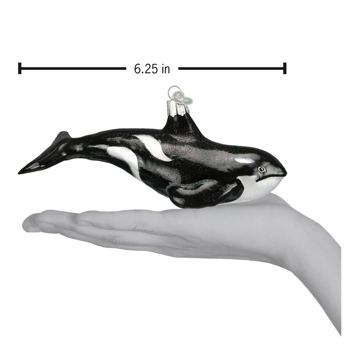 Orca Whale Ornament