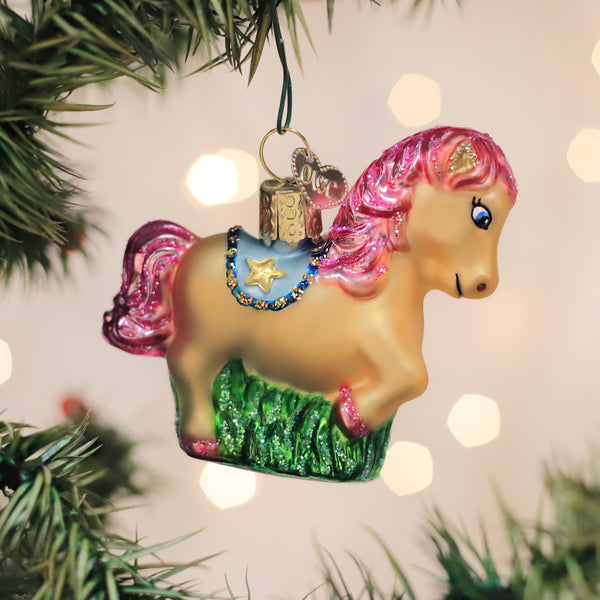 Playful Pony Ornament
