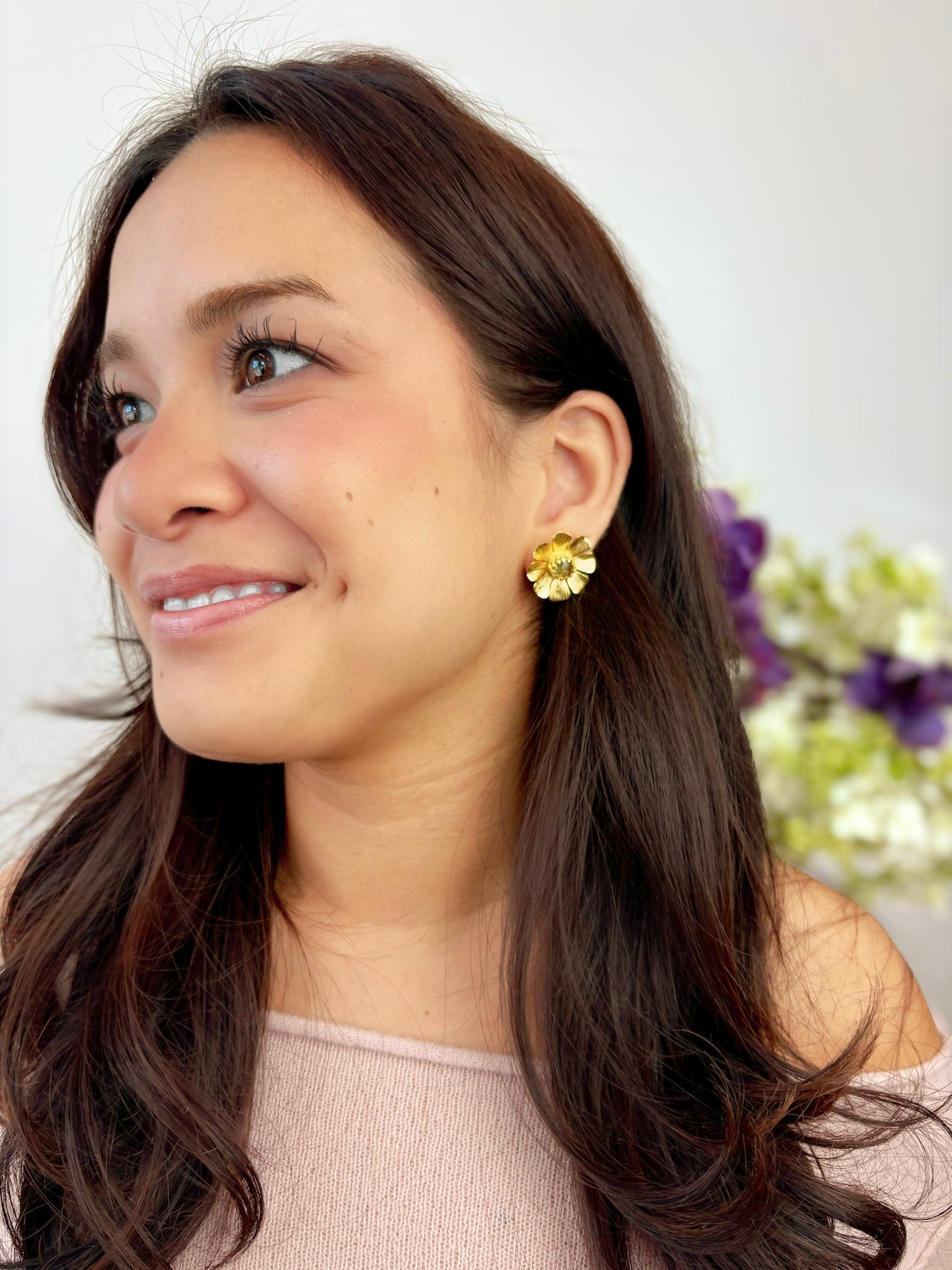Daisy Statement Stud Earrings