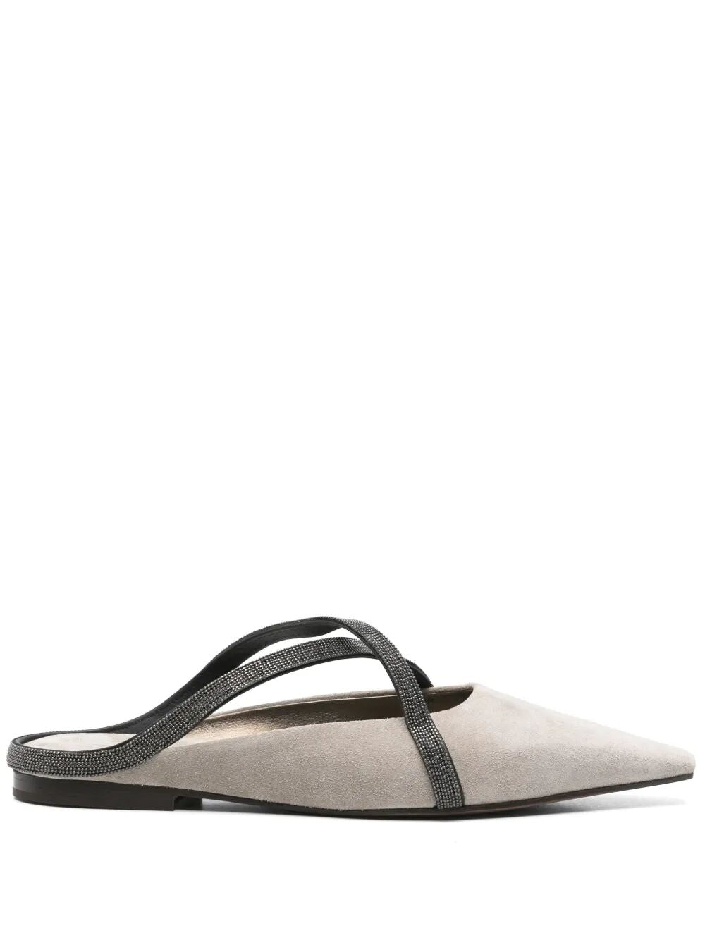 Brunello Cucinelli Women Flat Square Pointed Ballet