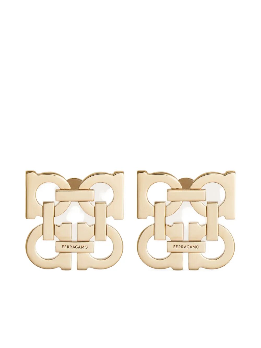 Ferragamo Women Four Gancini Clip On Earrings