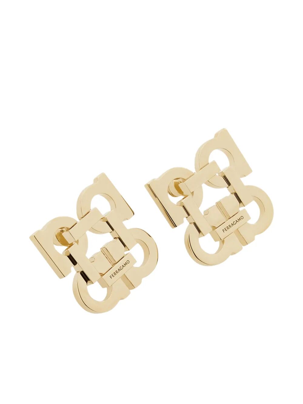 Ferragamo Women Four Gancini Clip On Earrings