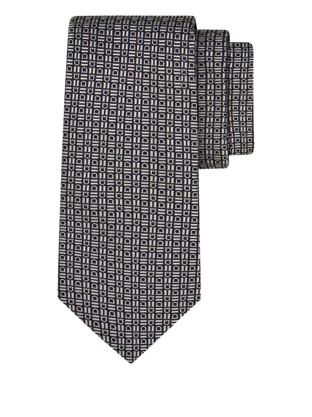 Ferragamo Men Alassio Silk Tie