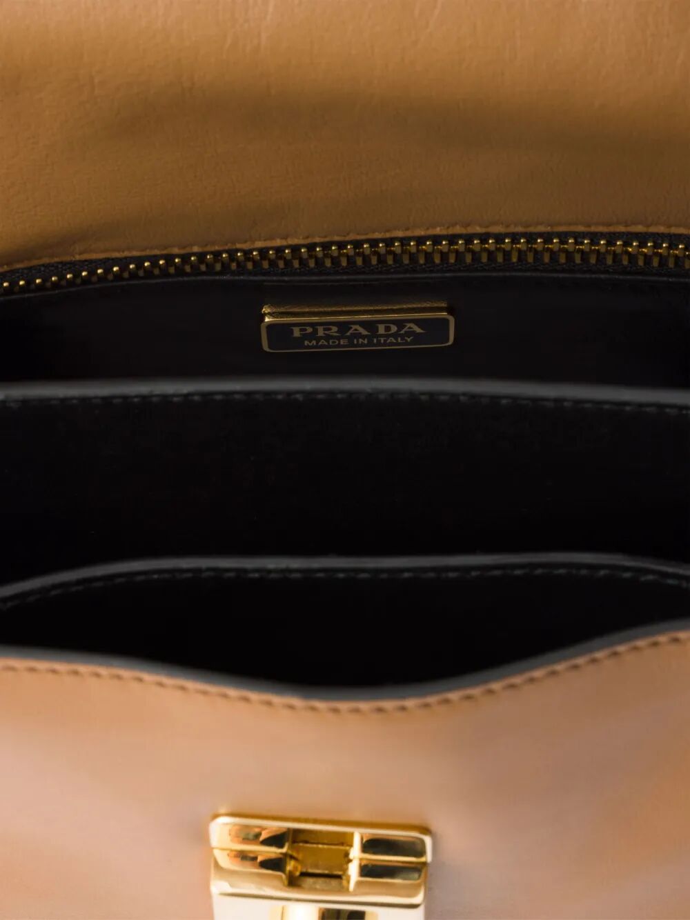 Prada Women Prada Soft Sound Small Leather Shoulder Bag With Charms