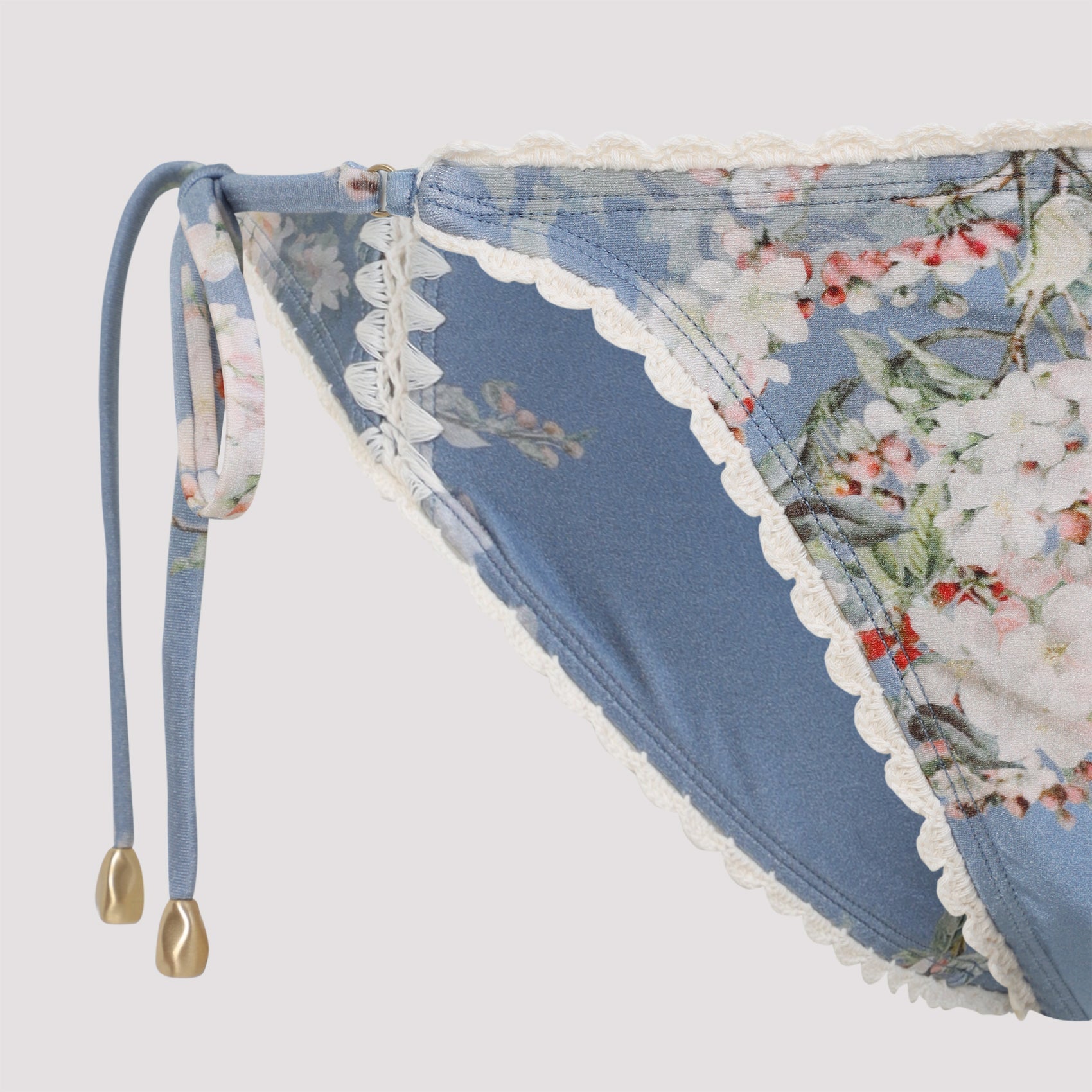 Zimmermann Cascadian Crochet Tri Bikini Women