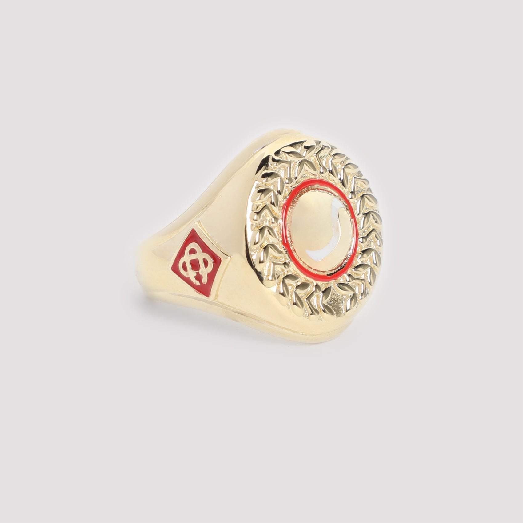 Casablanca Sports Medallion Ring Men