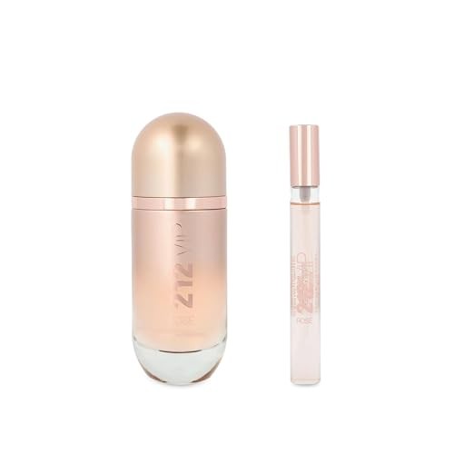 Carolina Herrera 212 Vip Rose Gift Set, Includes: 2.7 Oz Edp And Mini Edp