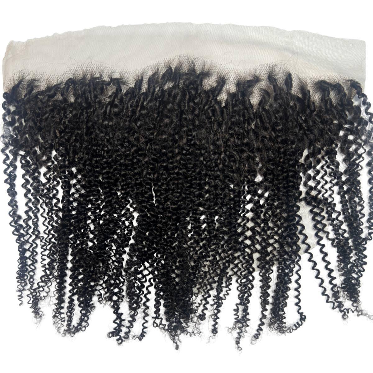 Afro Kinky 13x4 HD Lace Human Hair Frontal