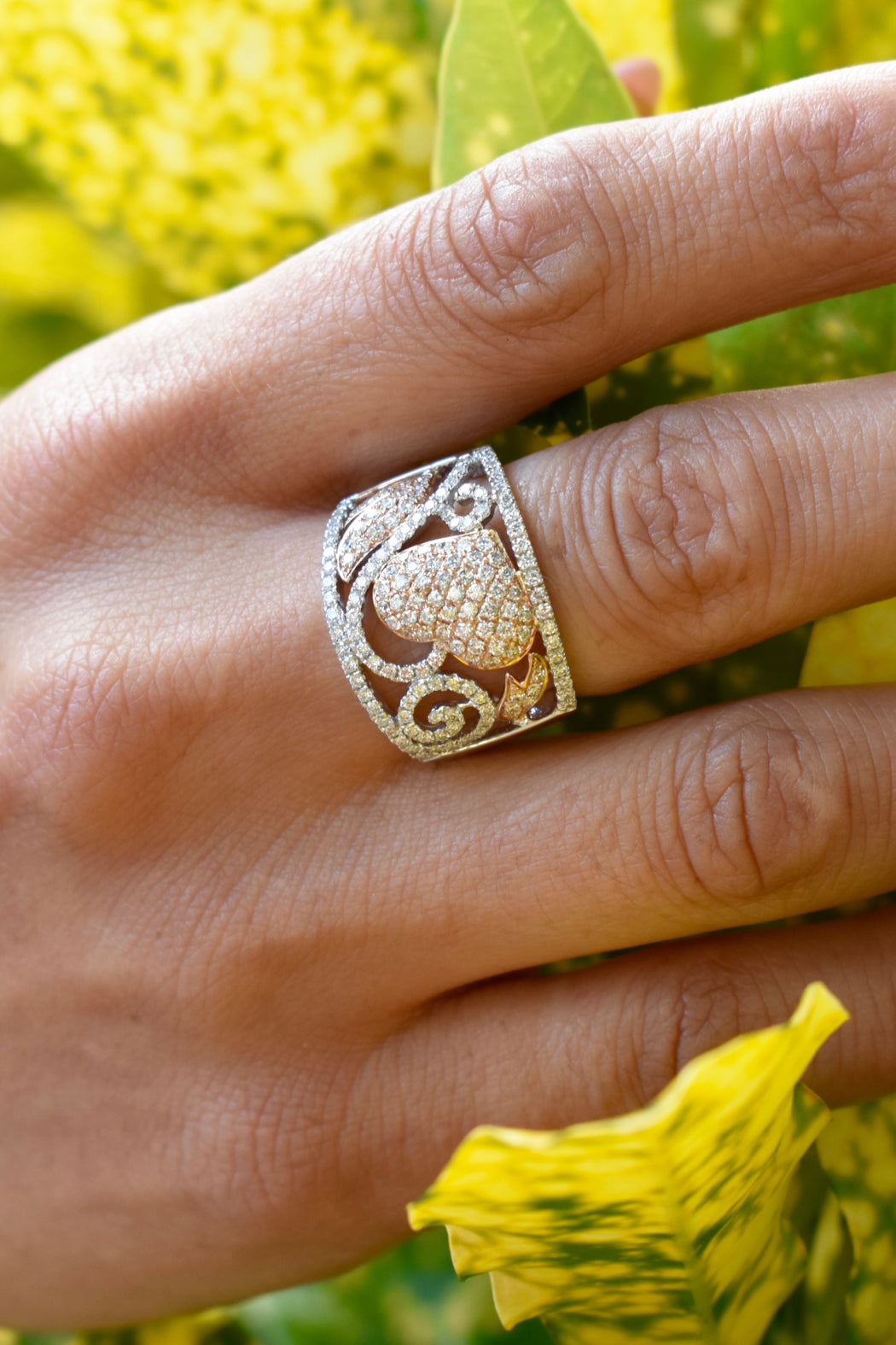 14kt 2-Tone Diamond Ring