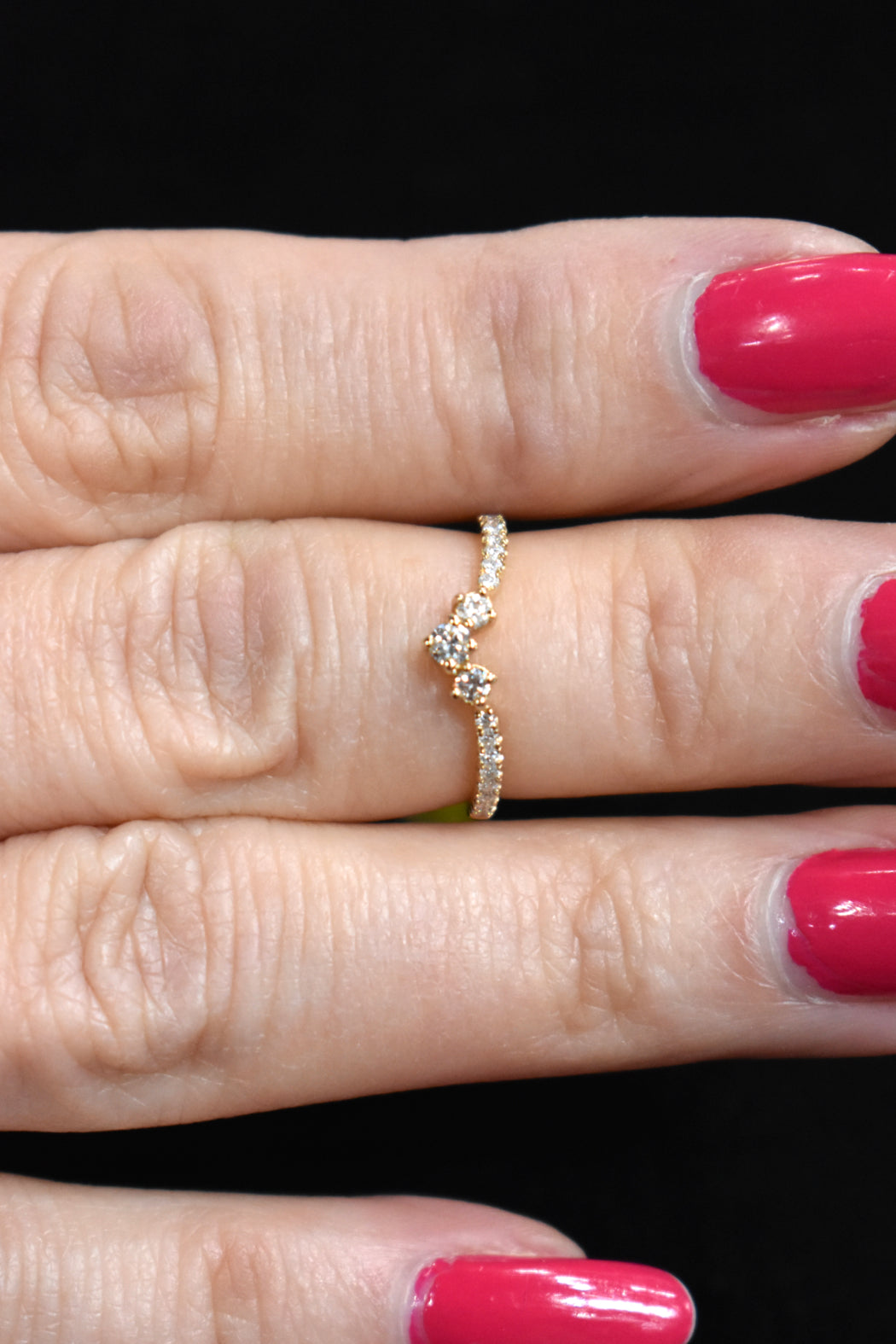 14kt Yellow Gold Diamond Ring