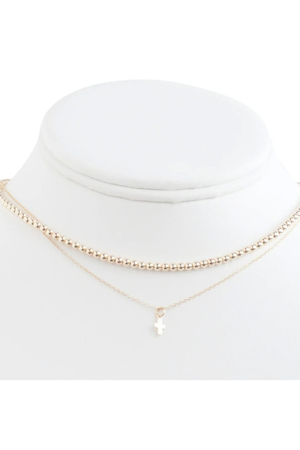 15" Choker 3MM Bead Necklace