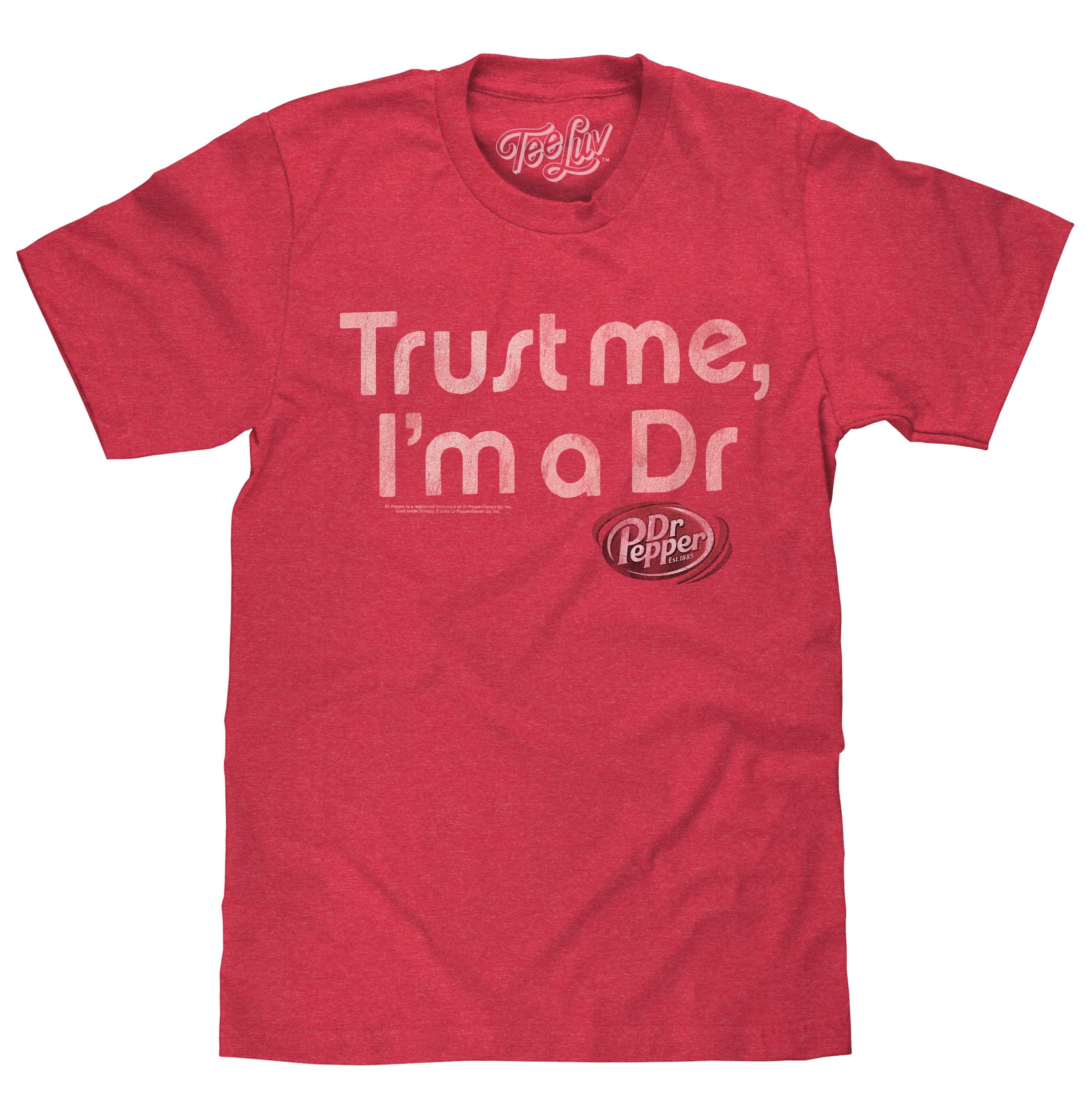 Dr Pepper Trust Me I'm a Dr T-Shirt - Red