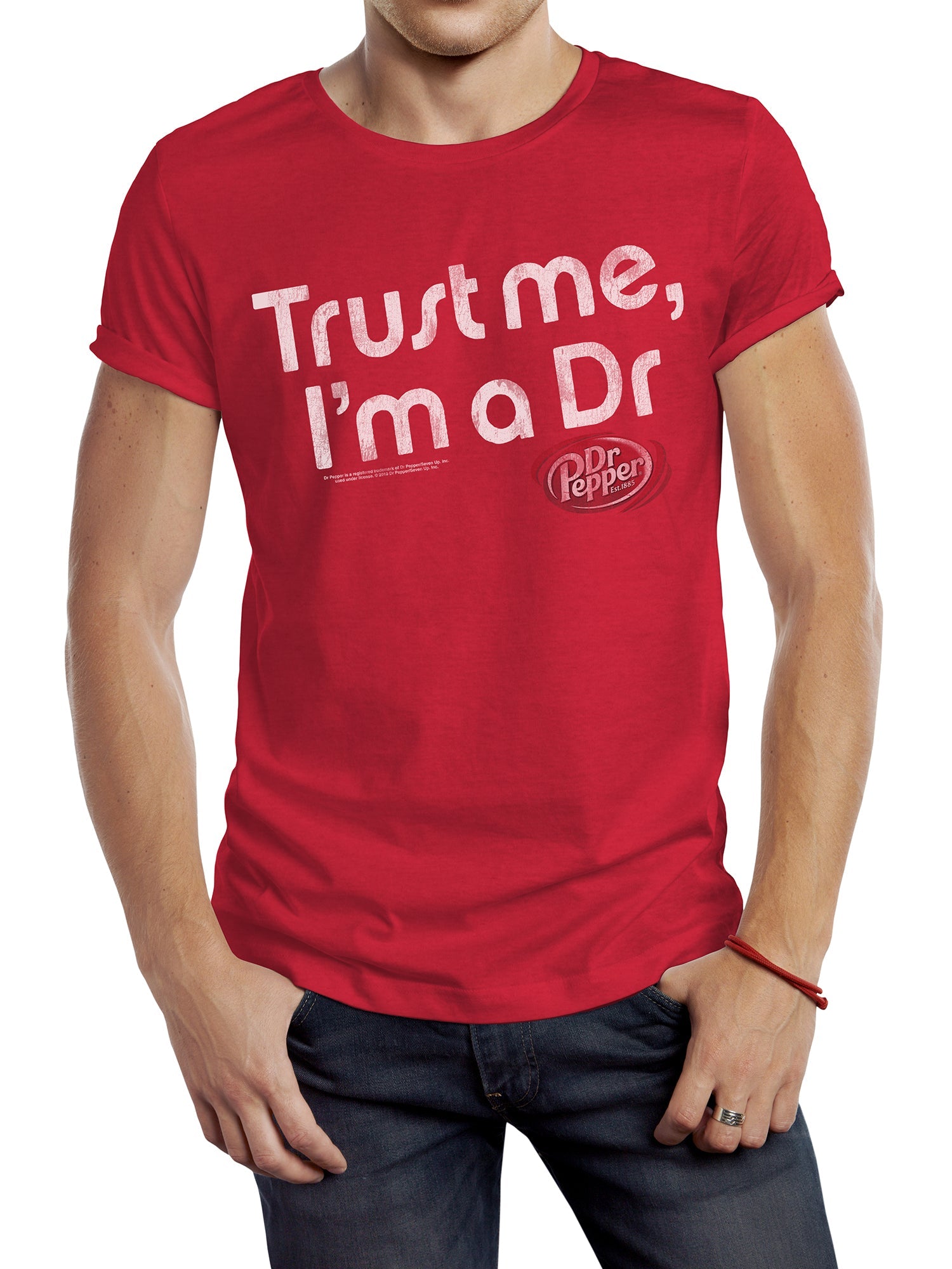 Dr Pepper Trust Me I'm a Dr T-Shirt - Red