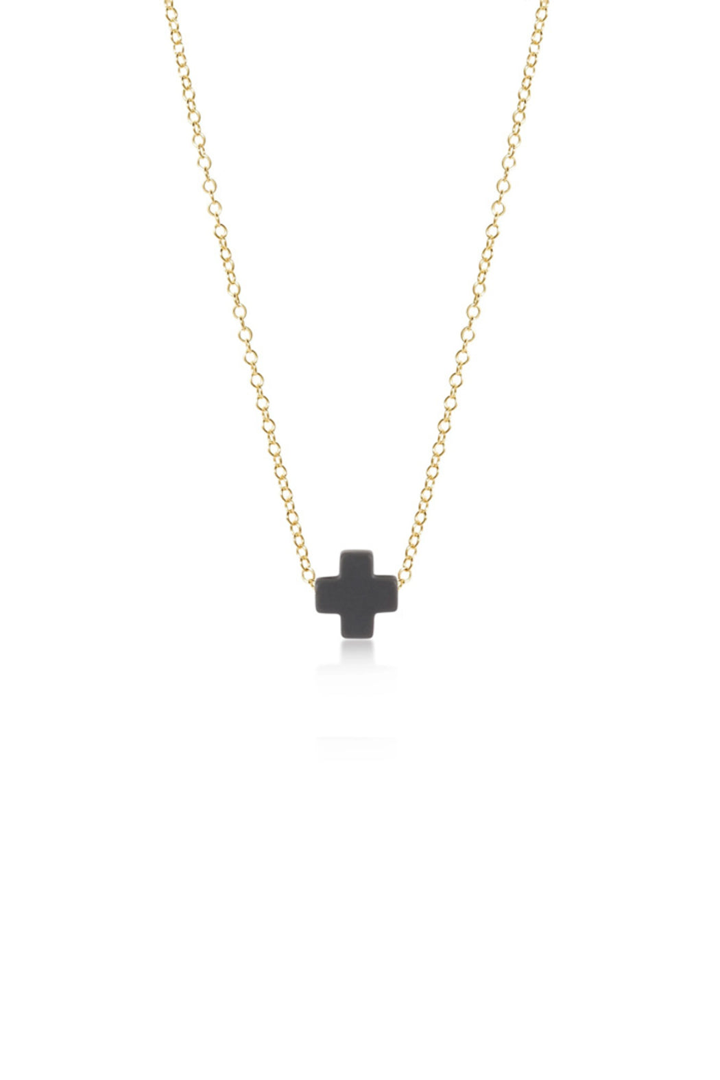 16" Signature Cross Necklace