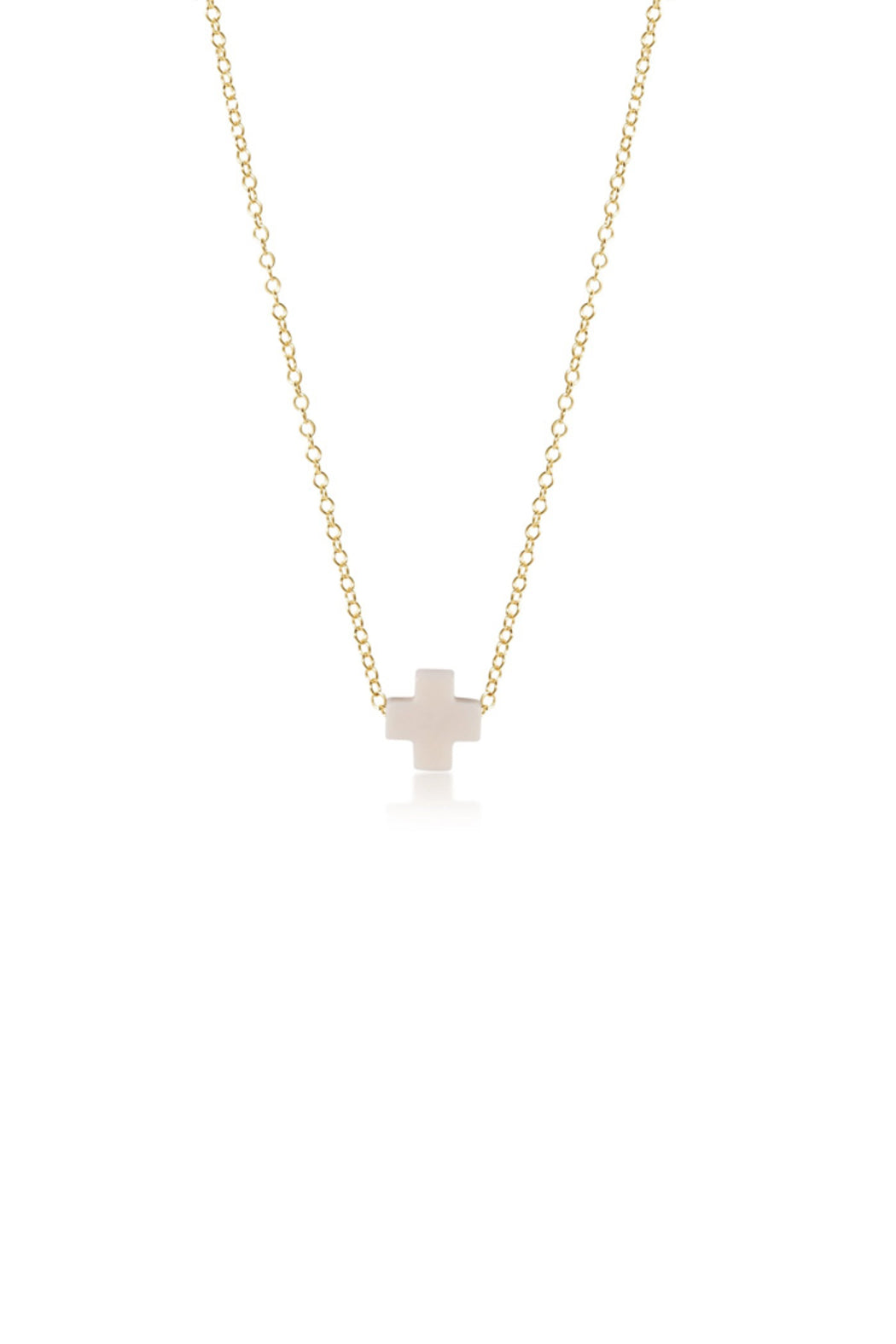 16" Signature Cross Necklace