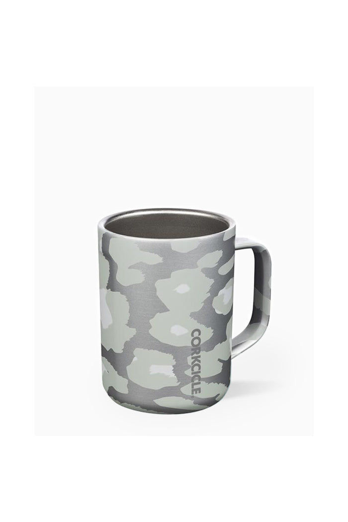 16 OZ EXOTIC MUG-SNOW LEOPARD
