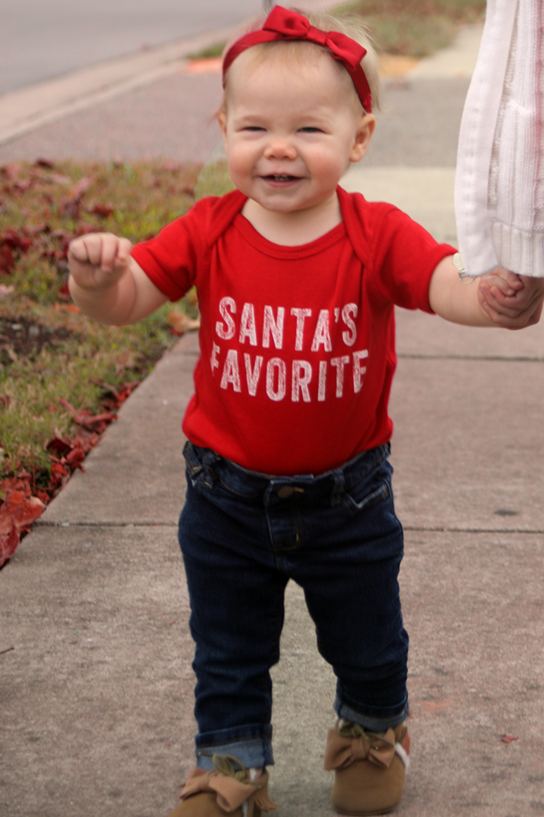 "Santa's Favorite" Onesie