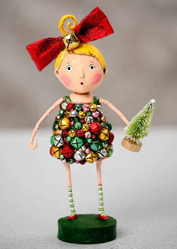 Jingle Belle Christmas Figurine by Lori Mitchell