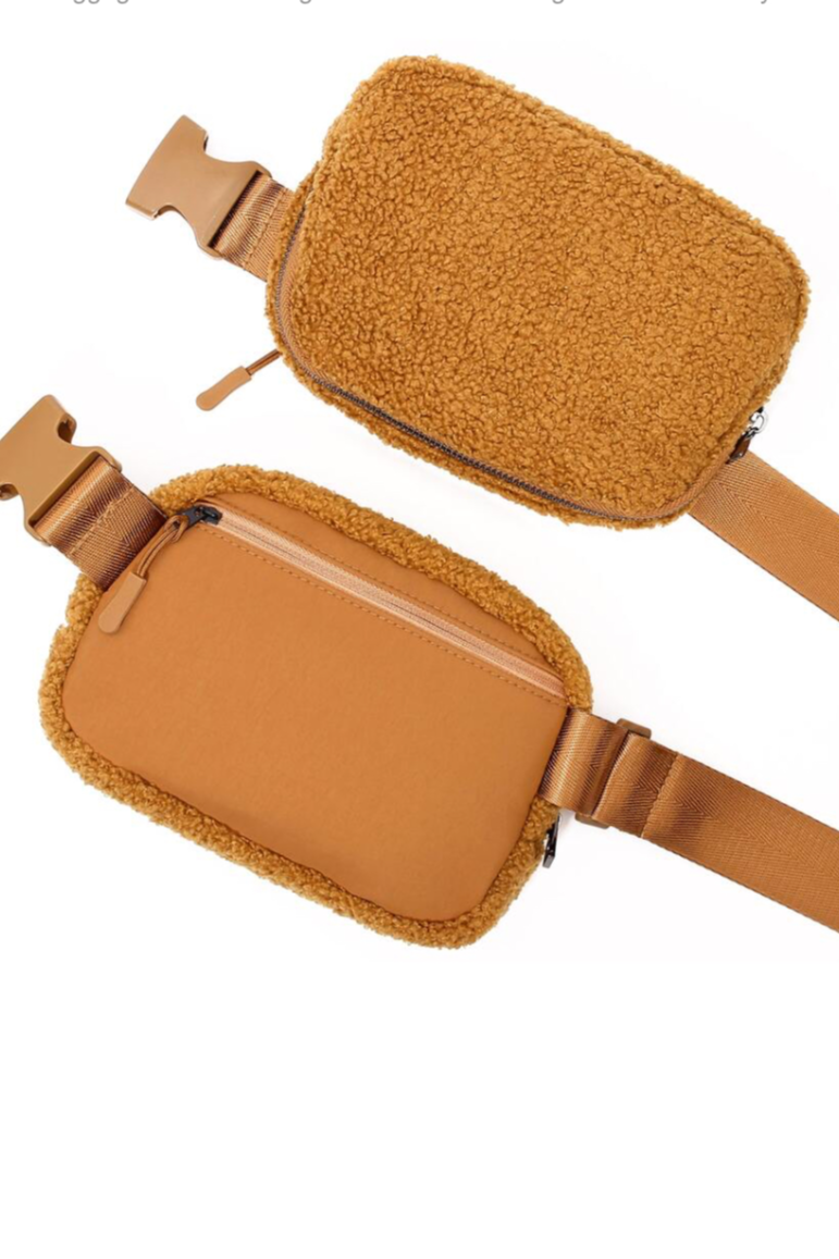 Sherpa Crossbody Belt Bag