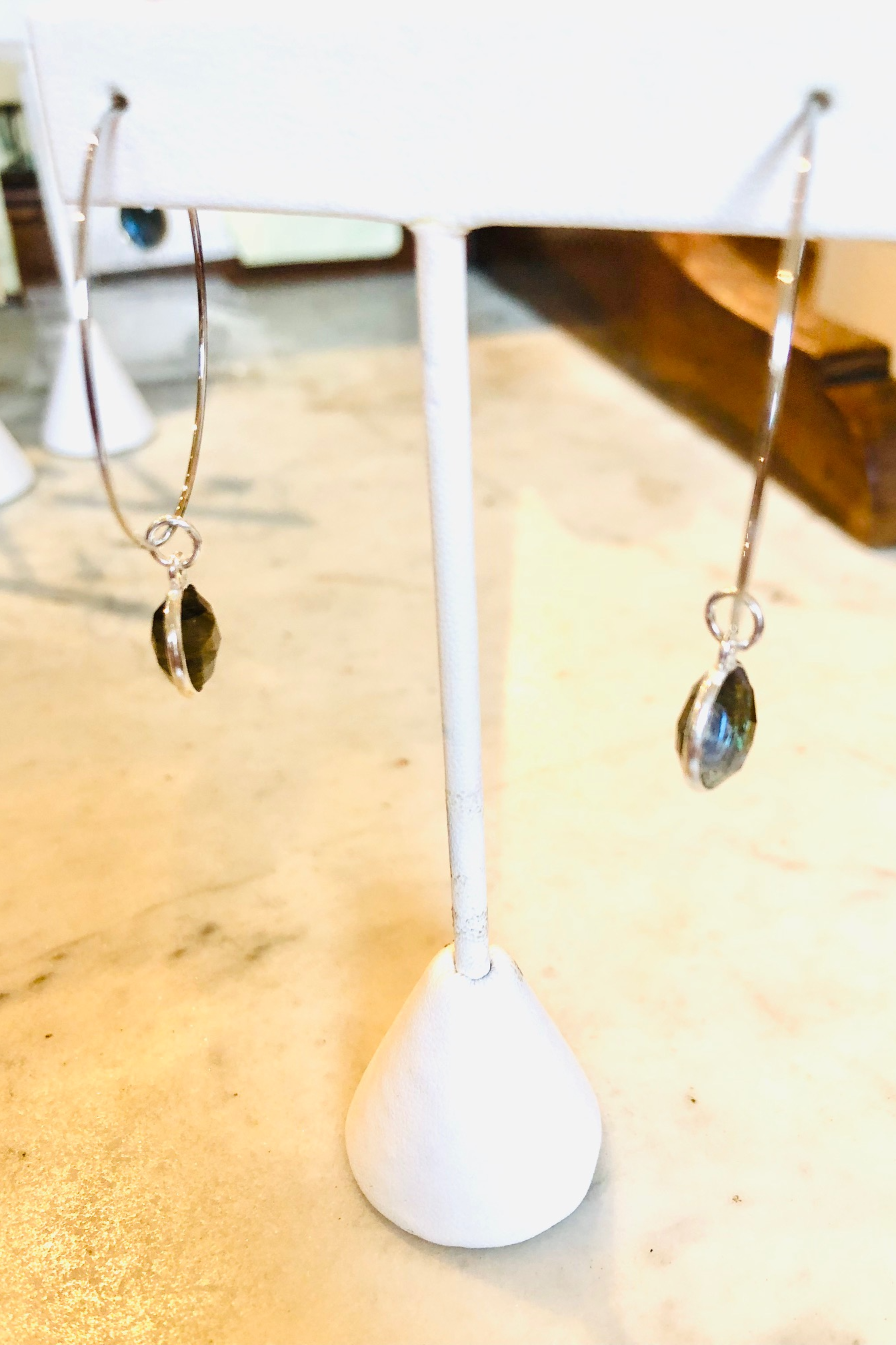 1" Mini Hoops ~ Round Gem-MD