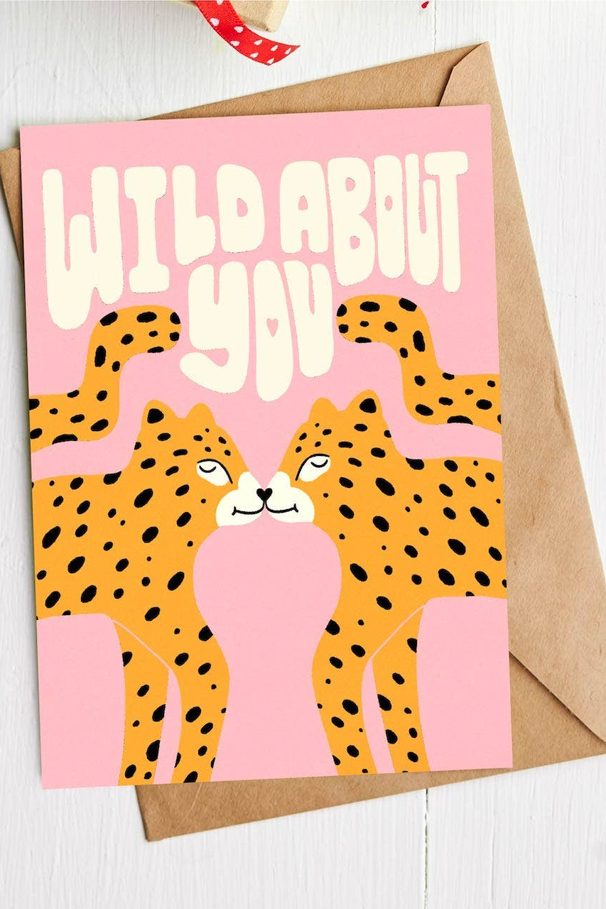 "Wild About You" Greeting Card