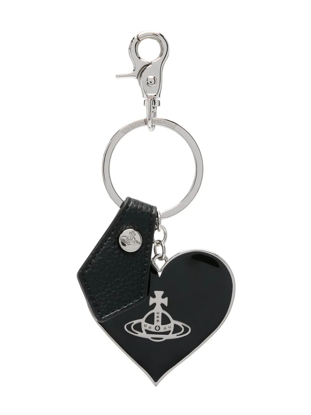 Vivienne Westwood Women Mirror Heart Orb Keyring