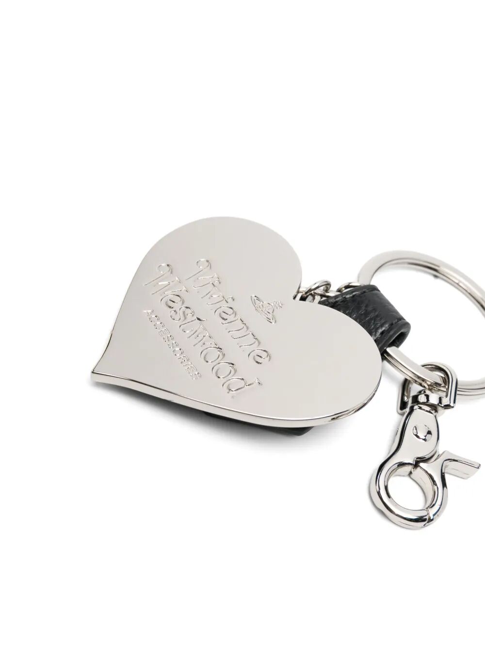 Vivienne Westwood Women Mirror Heart Orb Keyring