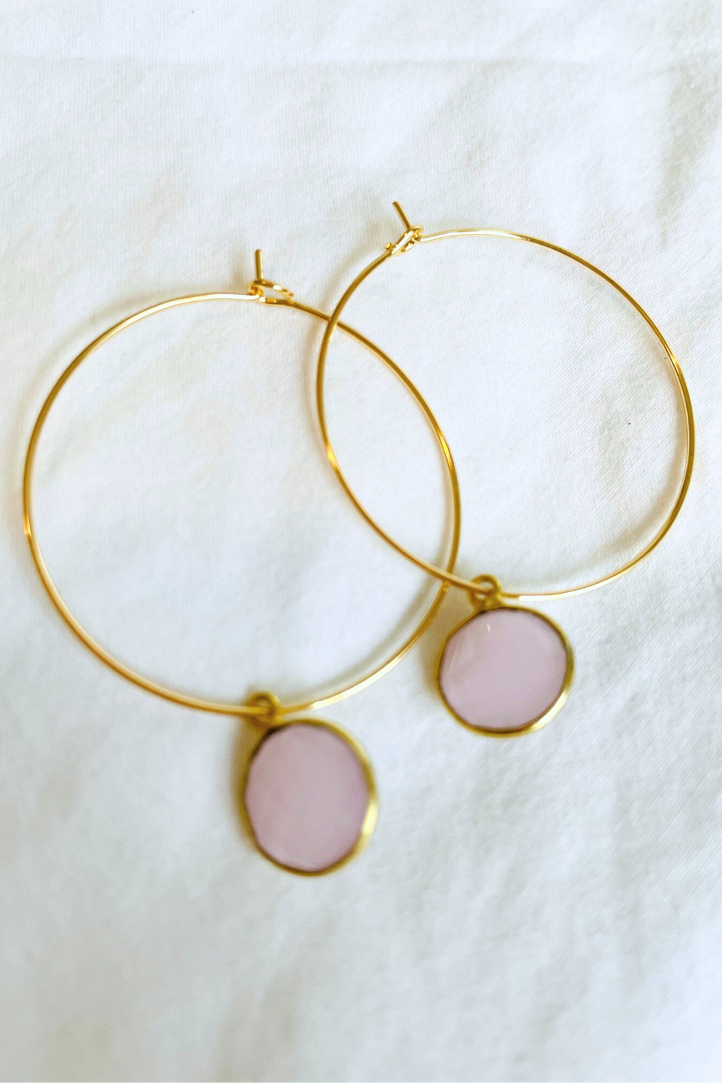 1" Mini Hoops ~ Round Gem-MD