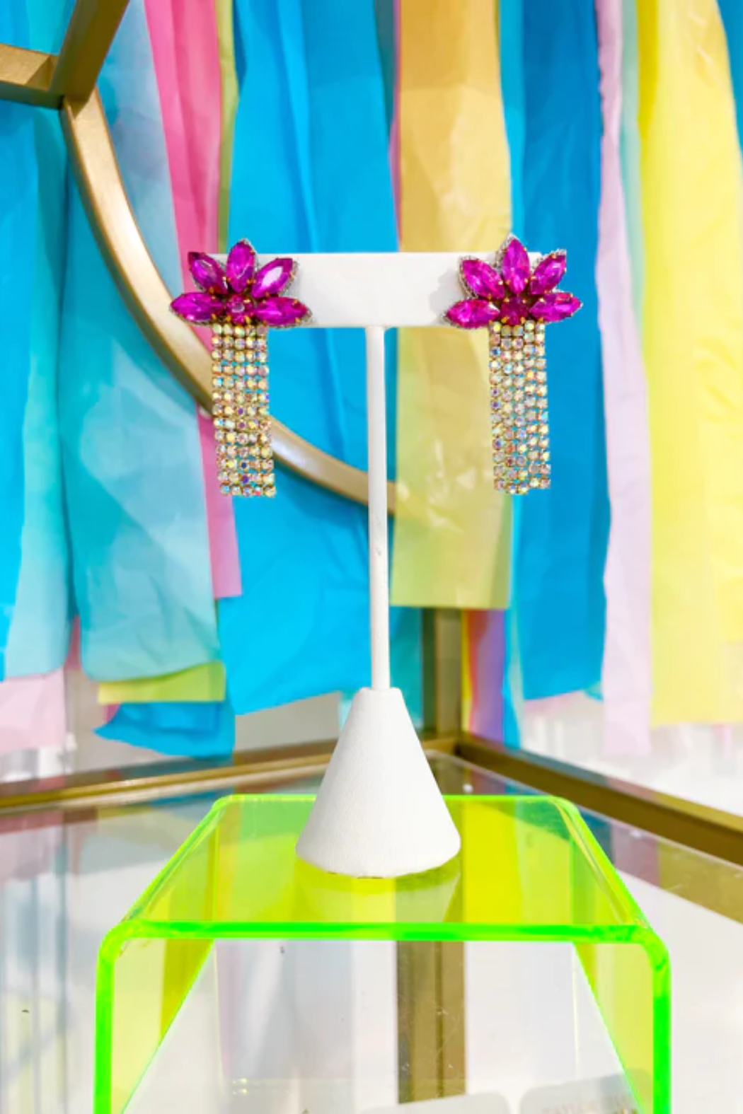 "Brandi" Beaded Drop Earrings