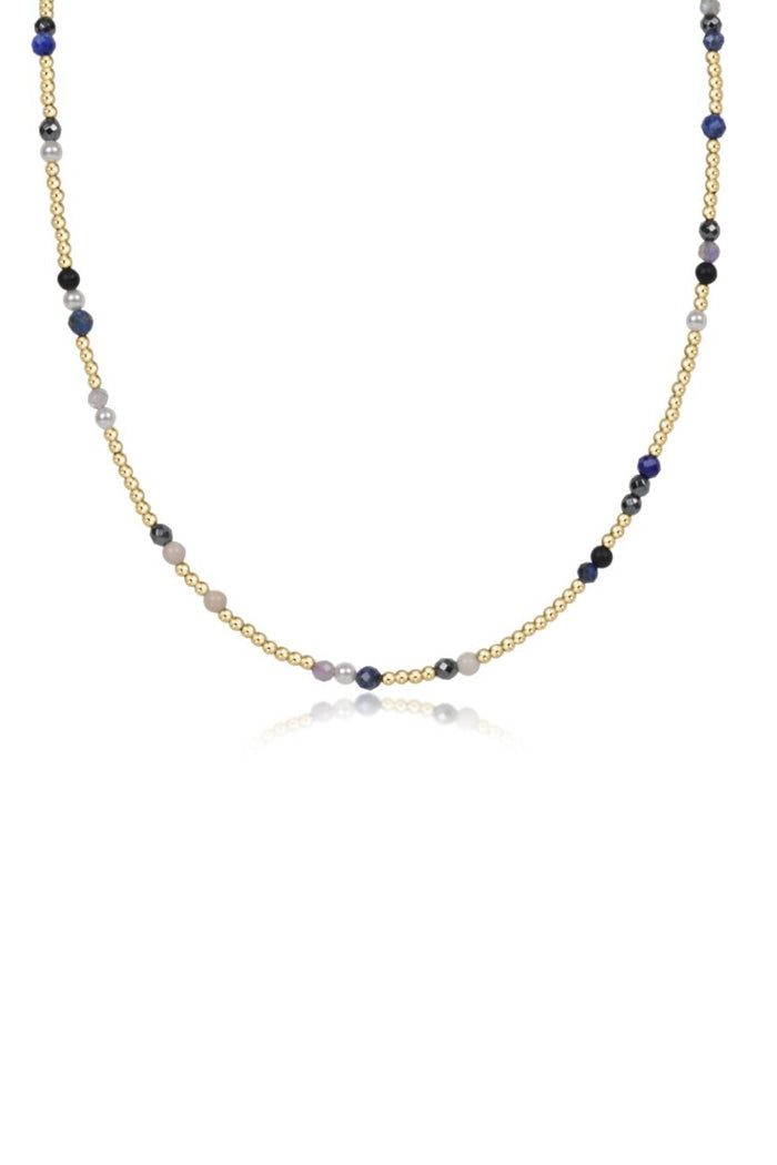 15" Choker Hope Unwritten Gemstone Necklace
