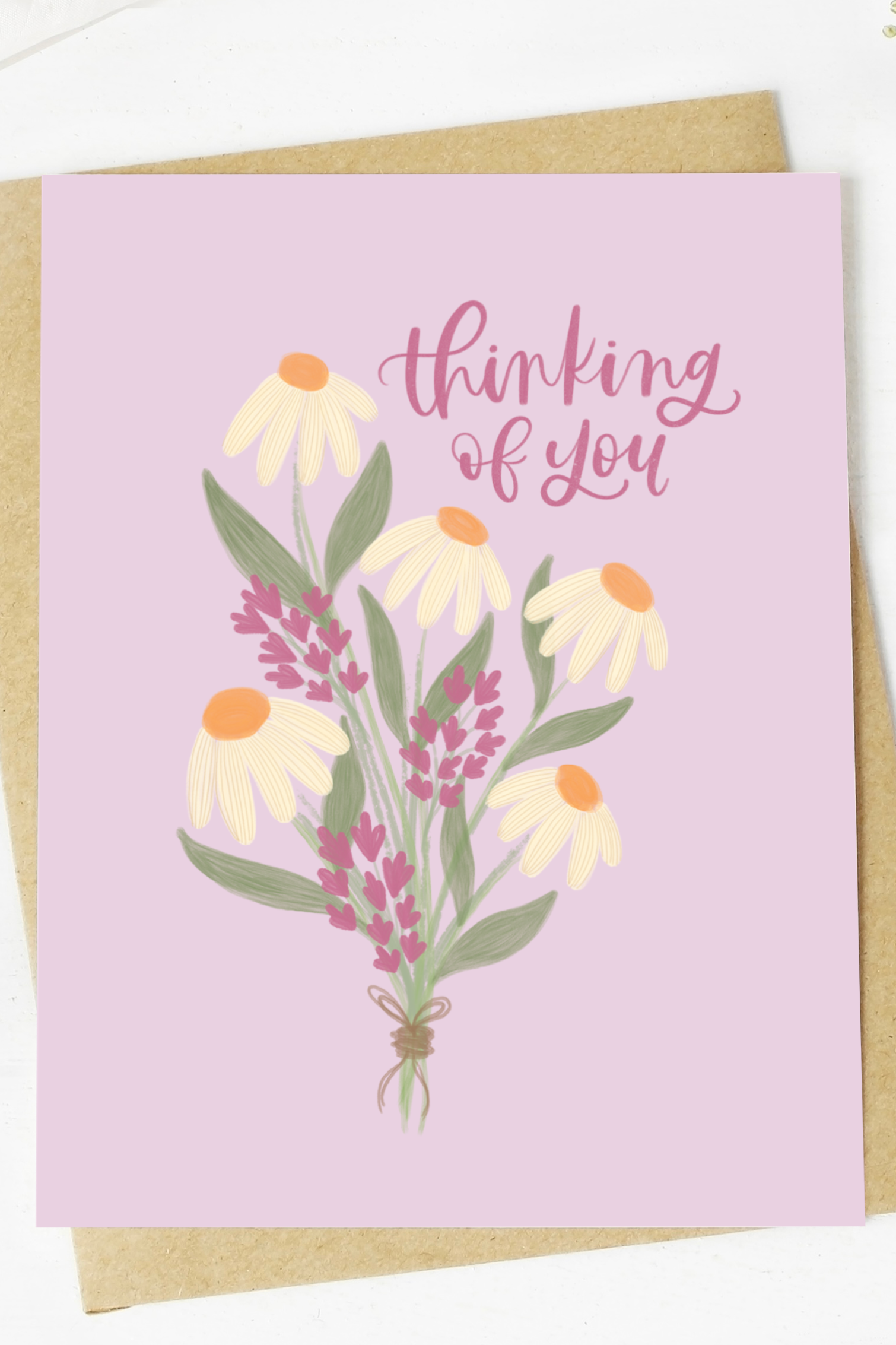 "thinking of you" Greeting Card