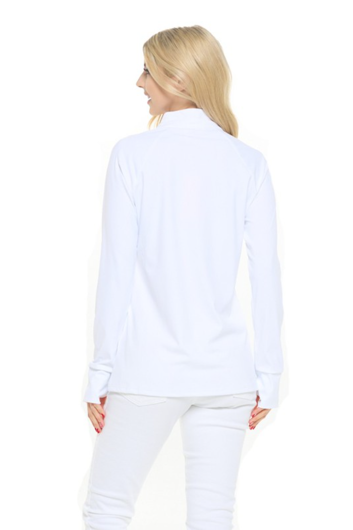 "Scarlet" Tie Neck Top