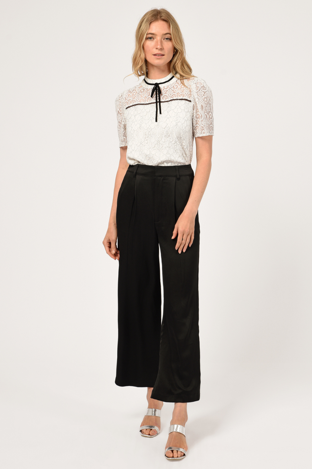 "Lucia" Wide Leg Trouser
