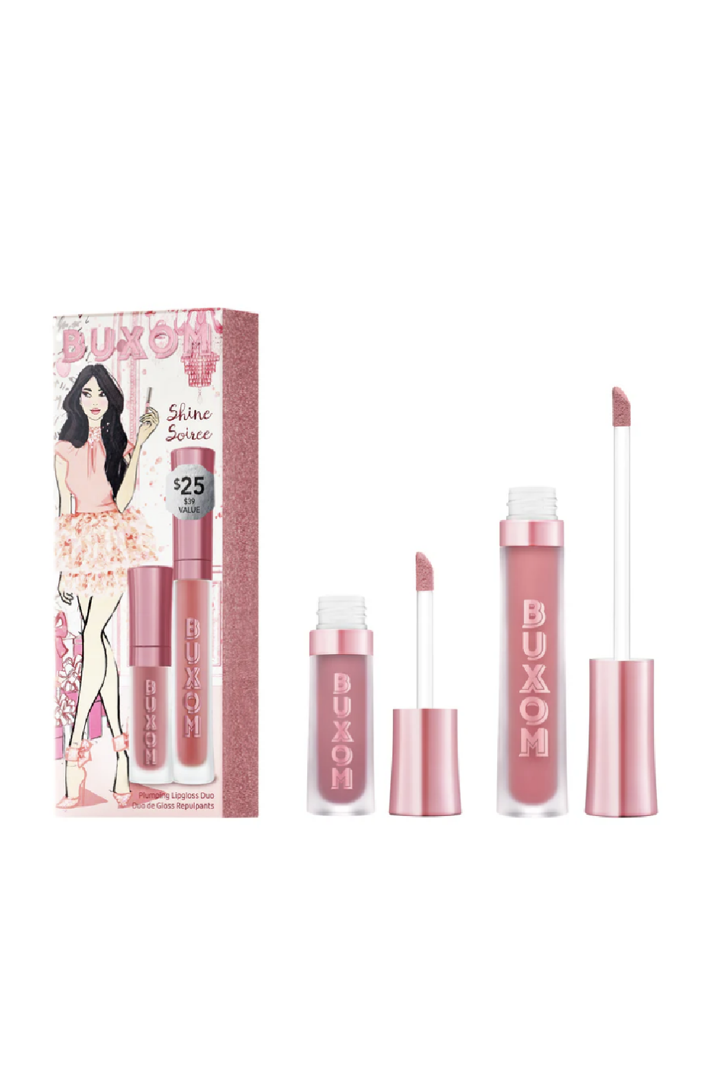 Shine Soiree Plumping Lipgloss Duo