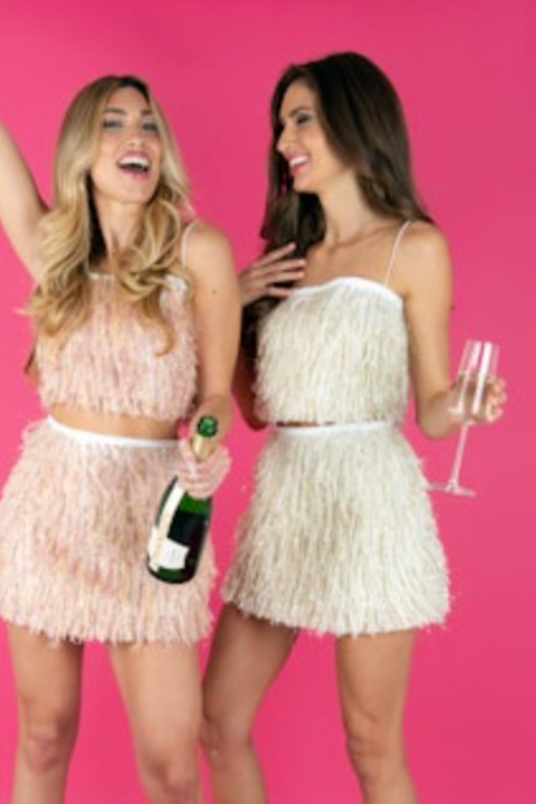 "Paloma" Feather Skirt